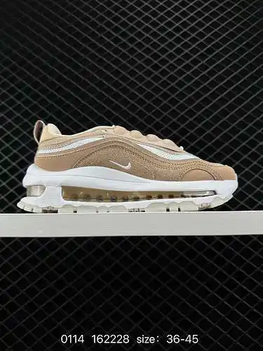 4 Nike Nike Wmns Air Max 97 bala retro colchón de aire todo fósforo zapatos deportivos casuales para