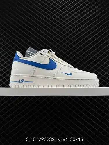 6 Nike Air Force Low Air Force 1 zapatillas deportivas informales, versátiles y de caña baja. La com