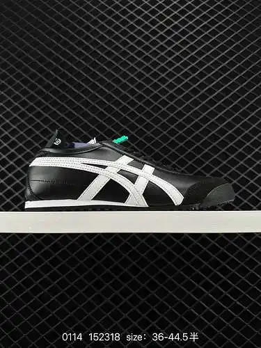 9 onitsuka Onitsuka Tiger Mexico66 zapatos para correr casuales, livianos, de caña baja, en blanco y