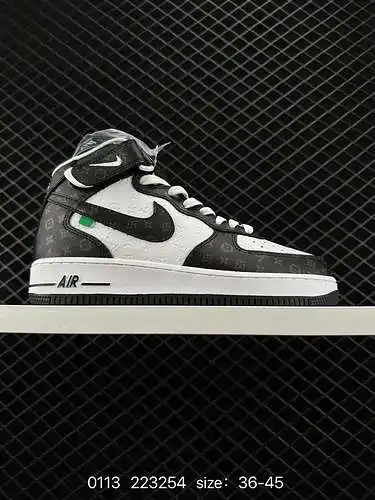 27 Nike Nk Air Force '7 Low "LV co-branded - off white brown print" Zapatillas de deporte 