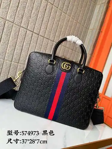 Maletín GG para hombre, fabricado en piel vacuna original importada, alta calidad, entrega en bolsa 