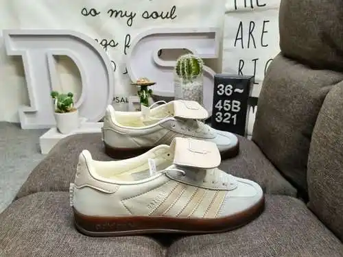 321D (adidas) calzado casual unisex clover serie GAZELLE para hombre y mujer, calzado deportivo clás