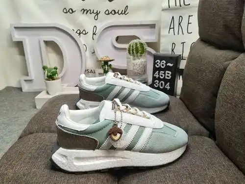 Prototipo adidas Racing 1 Boost 304D a nivel de empresa, serie retro rápida y ligera, zapatillas dep