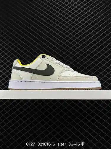 8 Nike Court Vision Low Blanco Negro Inspiradas en la tendencia de mediados de los 98, las Nike Cour