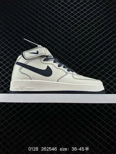 23 Nike Air Force High "7 Air Force One, zapatillas deportivas clásicas de caña alta, versátile