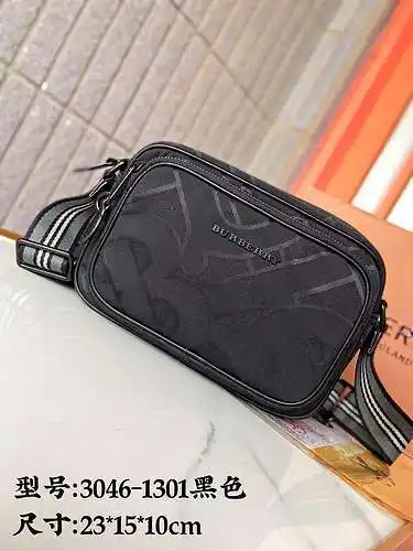 Bolso bandolera especial para hombre BBR, elaborado en piel de vacuno original importada, alta calid