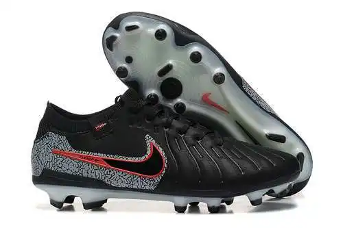 Los nuevos y legendarios zapatos de fútbol FG totalmente tejidos de décima generación de Nike NikeTi