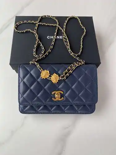 Bolso de cadena CH Xiaoxiang, hecho de cuero original superior importado, versión réplica de alta ga