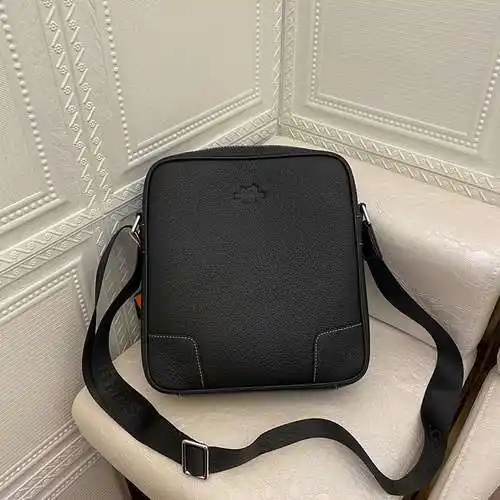 Bolso bandolera para caballero, elaborado en piel vacuna original importada, alta calidad, entrega e