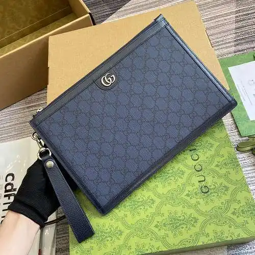 El bolso de mano GG está hecho de piel de vaca original importada, calidad de alta gama, factura de 