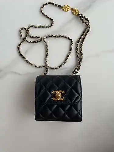 El bolso de cadena CH Xiaoxiang está hecho de piel de vaca original importada, calidad de alta gama,