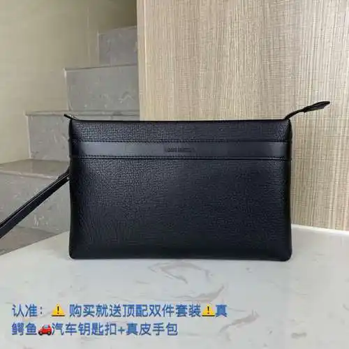 Bolso de mano para hombre LL, elaborado en piel vacuna original importada, alta calidad, entrega en 