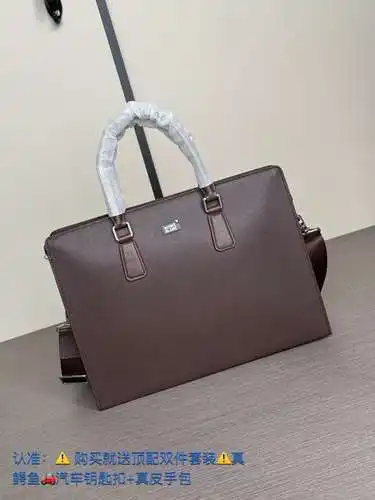 Maletín Wan@Baolong para hombre, fabricado en cuero original importado de primera calidad, versión r
