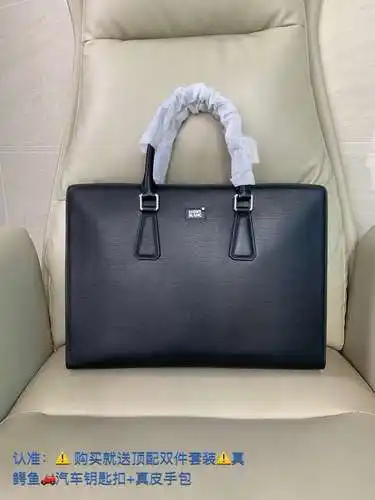 Maletín Wan@Baolong para hombre, fabricado en cuero original importado de primera calidad, versión r