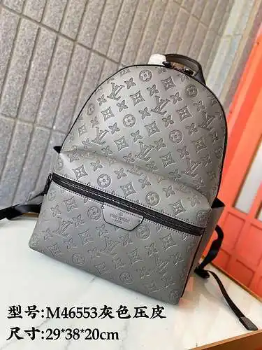 Mochila para hombre LL, fabricada en piel de vacuno original importada, alta calidad, entrega en bol