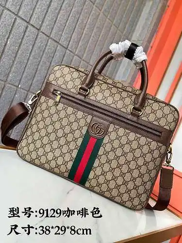 Maletín GG para hombre, elaborado en piel vacuna original importada, alta calidad, entrega en bolsa 