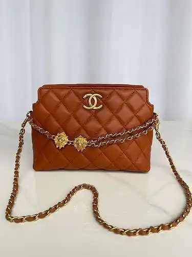 El bolso de cadena CH Xiaoxiang está hecho de piel de vaca original importada, calidad de alta gama,
