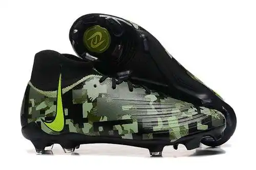 Zapatillas de fútbol Nike Yuesha FG de caña alta, impermeables y totalmente tejidas, NIKE PHANTOM LU