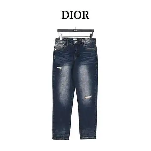 Pantalón vaquero estampado integral con bolsillo CD/Dior