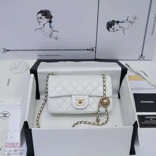 Bolso de hombro CH Xiaoxiang, hecho de cuero original superior importado, versión réplica de alta ga