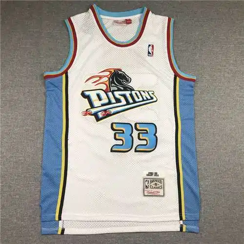 Piston No. 33 Hill Retro Etiqueta Blanco