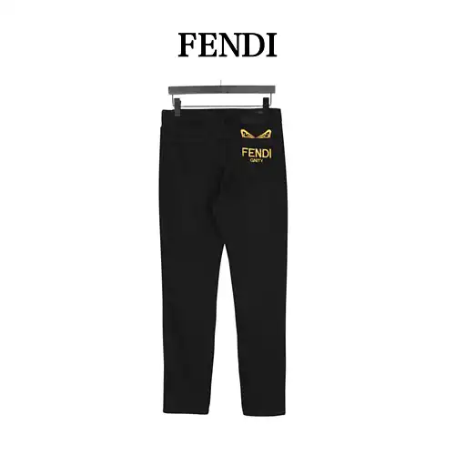 Vaqueros con ojos de monstruo Fen*di/Fendi