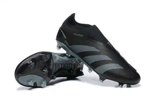 Llegada) Zapatos de fútbol Adidas Falcon 24 totalmente tejidos sin cordones y de caña alta FG PREDAT