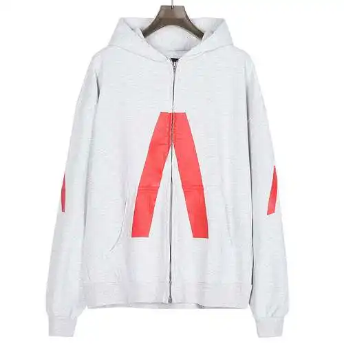 BLCG/Balenciaga 24SS BLCG conjunto Archive Music chaqueta con cremallera serie impresa