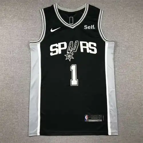 Spurs No. 1 Wenbanyama Negro