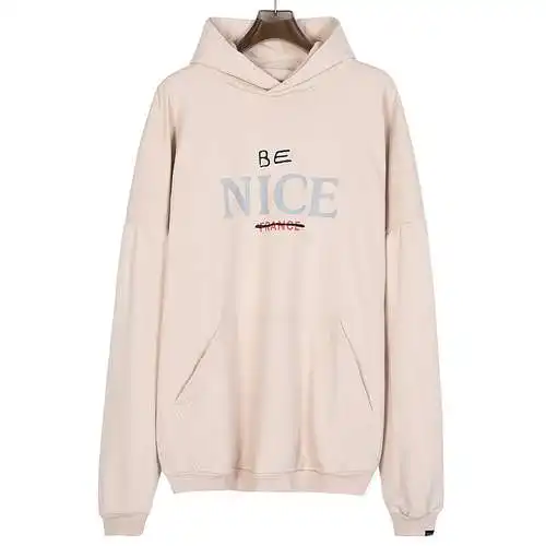 BLCG/Balenciaga 23FW Bonita sudadera con capucha con letras