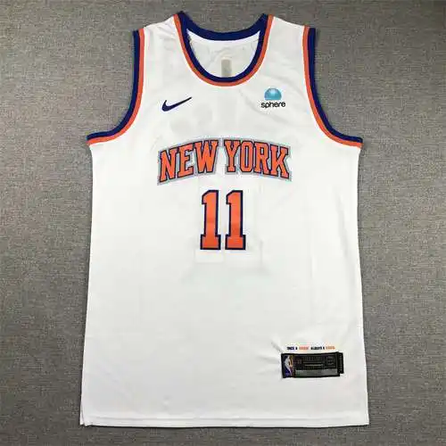 Knicks No. 11 Jalen Brunson Blanco