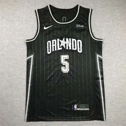 Magic No. 5 Paulo Banqueiro Camiseta negra edición City de la 24.a temporada