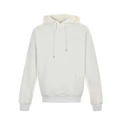 Sudadera CD/Dior con capucha y CD clásico bordado