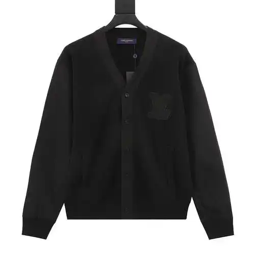 Cárdigan de punto con cuello en V Zhangzi de 1v Zhangzi