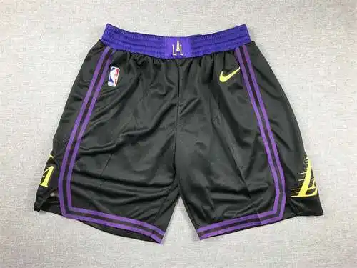 Pantalón corto negro Lakers edición City 24 Season