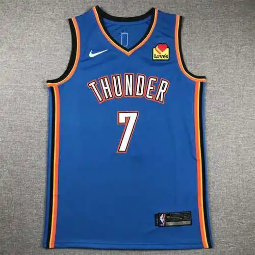 Thunder No. 7 Chet Holmgren Azul