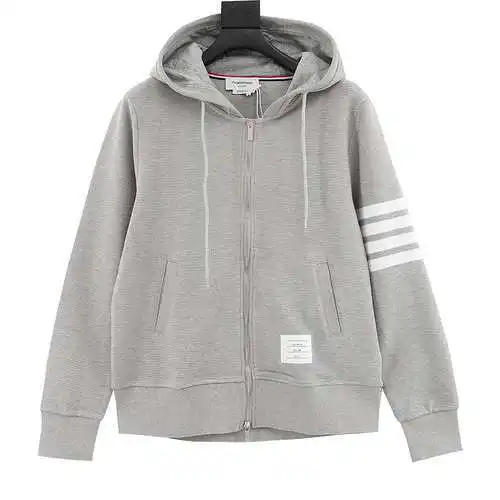 Chaqueta con cremallera tipo gofre TB Water Ripple