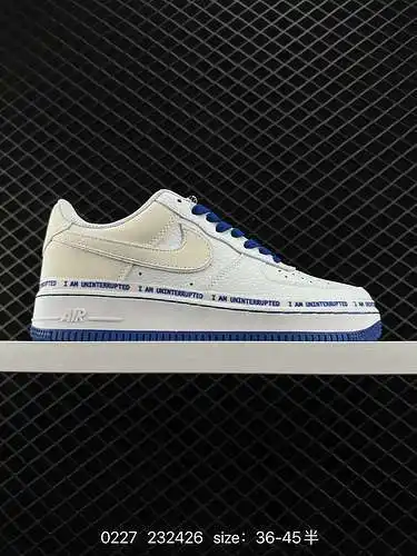 3 Nike Air Force Low Air Force 1 zapatillas deportivas informales, versátiles y de caña baja. La com