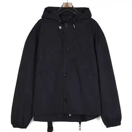 B.V/Bottega Veneta BV 24FW chaqueta con capucha y riñonera desmontable