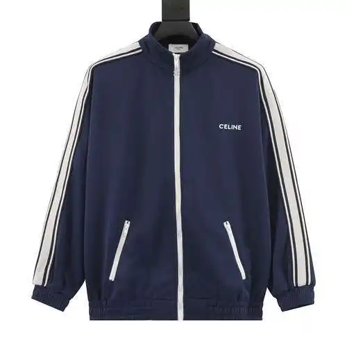 chaqueta con cremallera y tejido CE en el lateral