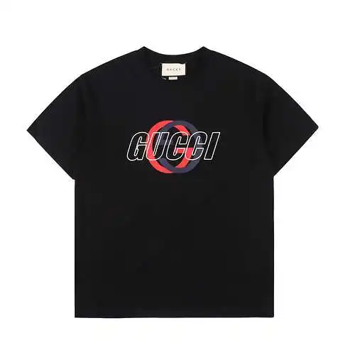 Manga corta estampada con logo Gu*cci/Gucci Double G