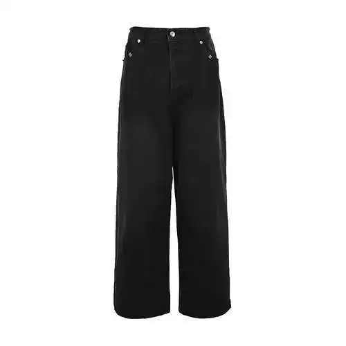 BLCG/Balenciaga jeans lavados perforados con remaches 24ss
