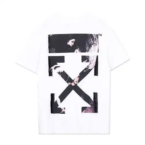 Camiseta manga corta estilo flecha pintura al óleo OW Caravaggio