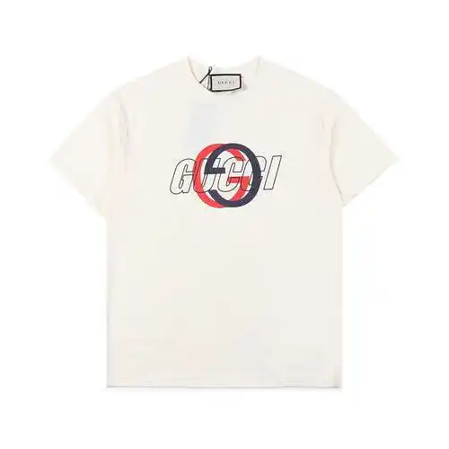 Manga corta estampada con logo Gu*cci/Gucci Double G