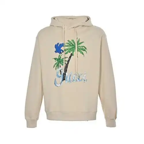 Gu*cci/Gucci 23Fw sudadera con capucha y estampado de cocos