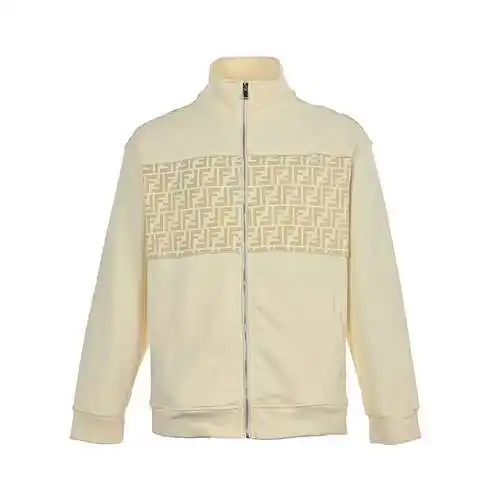 Chaqueta para presbicia con cremallera FD/Fendi 23Fw Double F