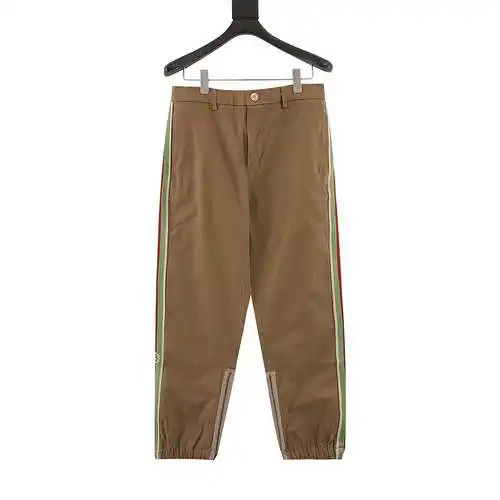 G Home Pantalón caqui de algodón tejido