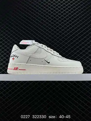 Zapatillas deportivas informales, versátiles y de caña alta Nike Air Force Low Air Force 1. La combi
