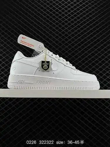 Nike Air Force Low Air Force 1 zapatillas deportivas informales, versátiles y de caña baja. La combi