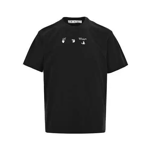 OW CO VIRGIL 21ss manga corta con estampado de flechas de lava